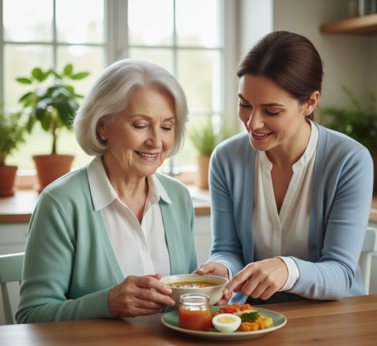 Lire la suite à propos de l’article Reconnaître et agir contre la dénutrition chez les seniors : conseils et menus faciles